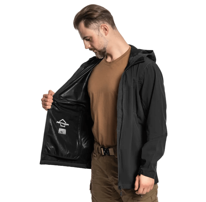 Куртка Pentagon Monlite WP Softshell Black Фото 4
